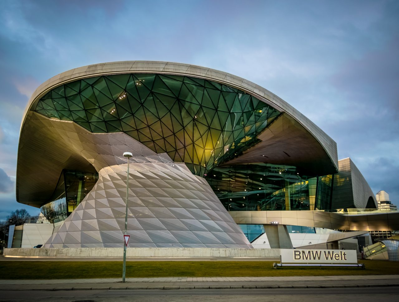 BMW Museum serves as an architectural landmark