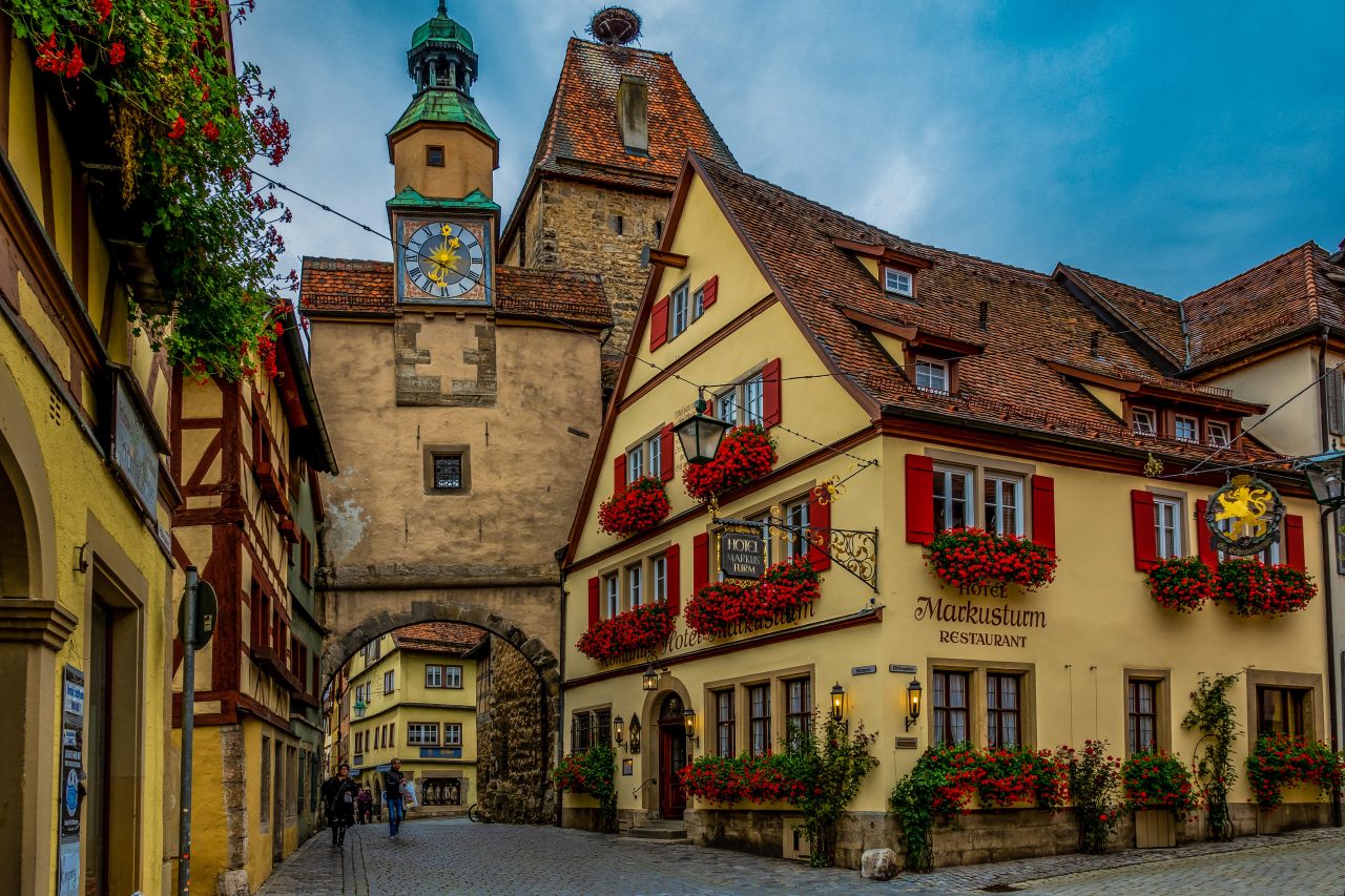 Rothenburg best-preserved medieval town of Germany